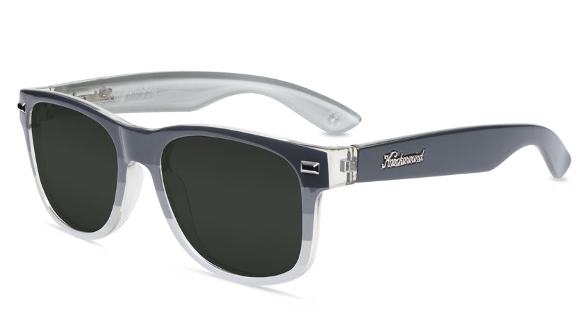 Smokeset Horizon Fort Knocks Prescription Sunglasses with Grey Lens, Flyover 