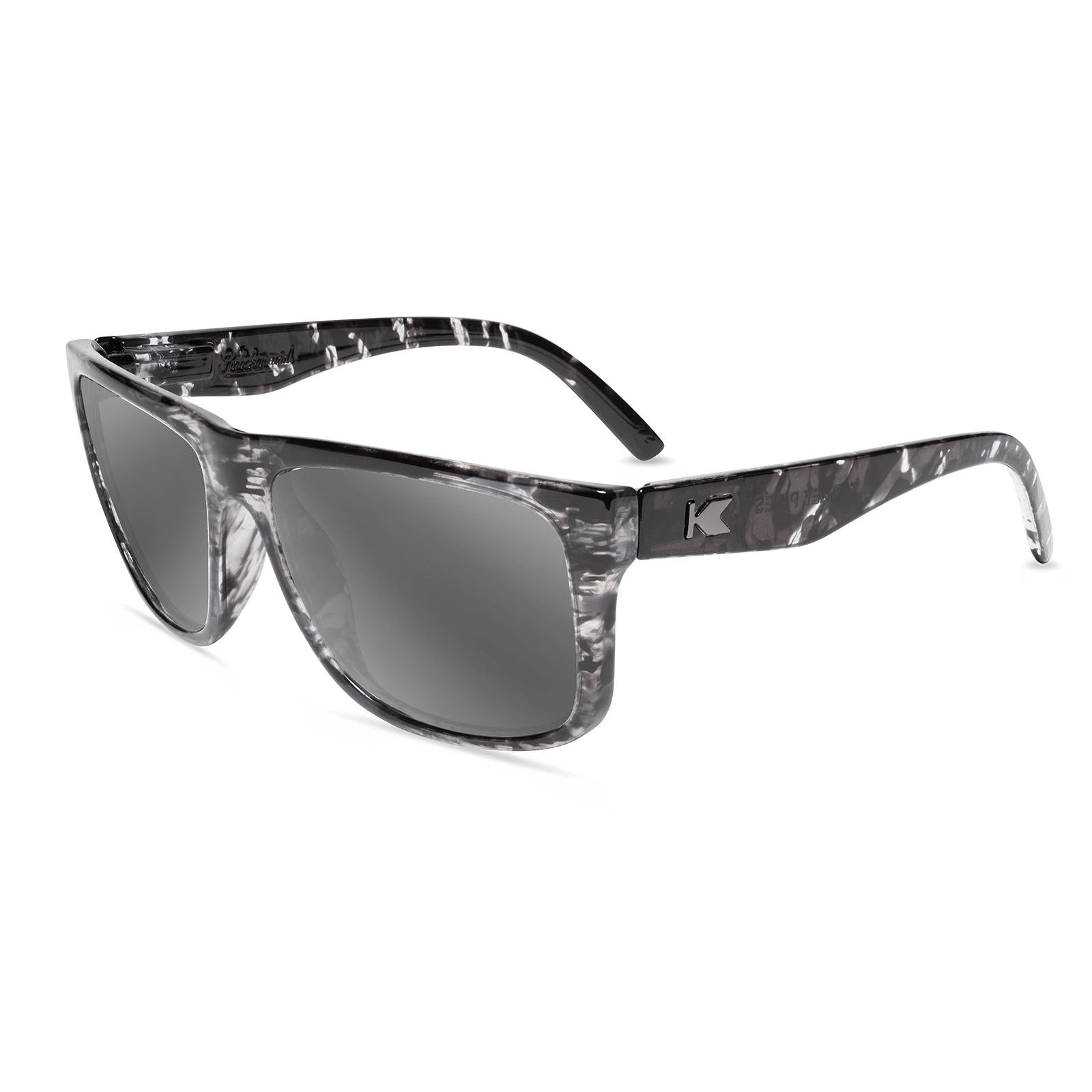 Smoke Signal Torrey Pines Prescription Sunglasses with Silver Lens, Flyover
