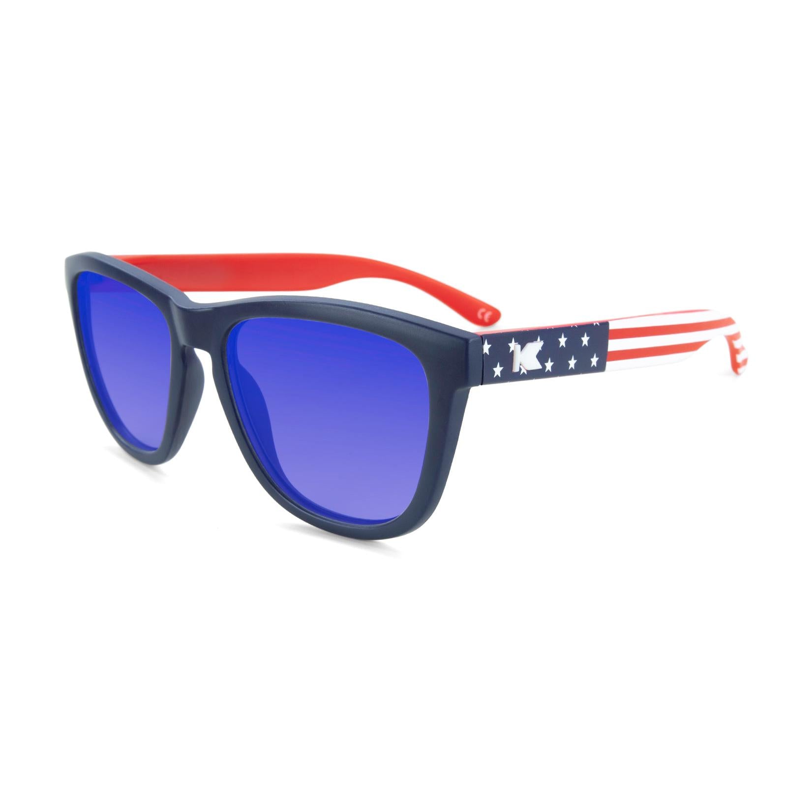 Star Spangled Premiums Prescription Sunglasses with Blue Lens, Flyover