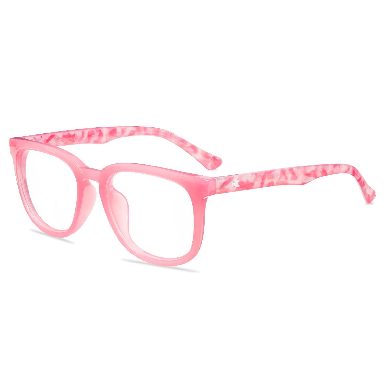 Strawberry Cake Paso Robles Prescription Sunglasses with Clear Lens, Flyover