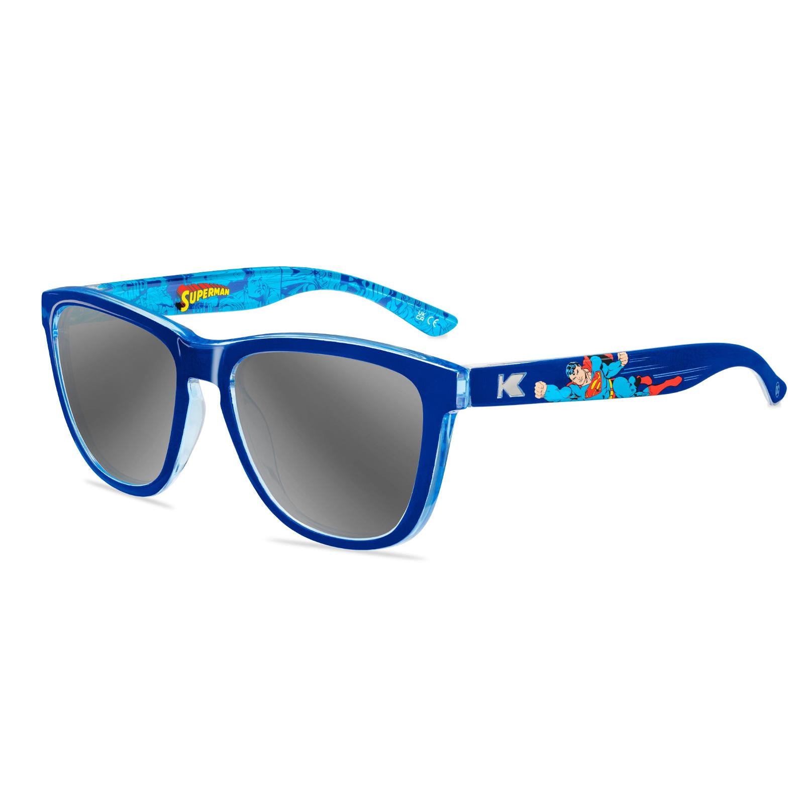 Superman Premiums Prescription Sunglasses with Silver Lens, Flyover