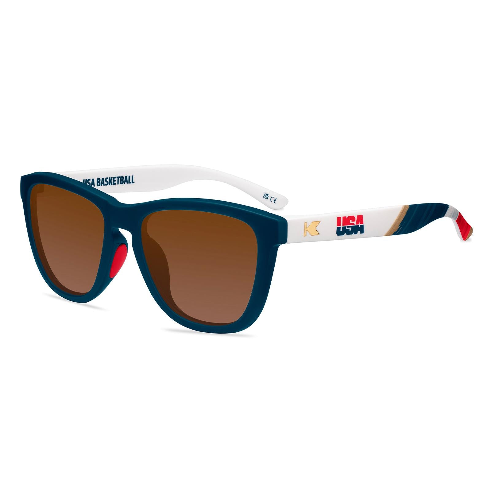 USA Basketball Premiums Sport Prescription Sunglasses with Brown Lens, Flyover