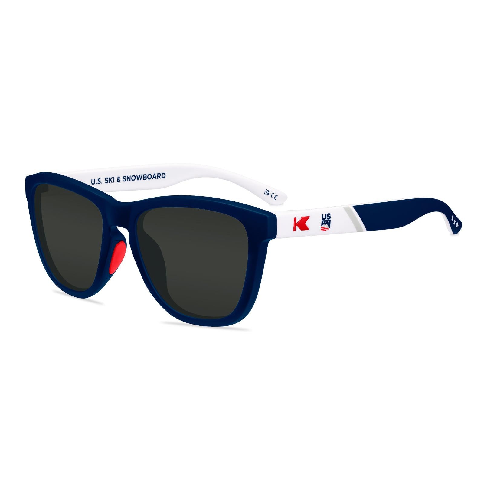 Knockaround and U.S. Ski & Snowboard Premiums Sport Prescription Sunglasses with Grey Lens, Flyover