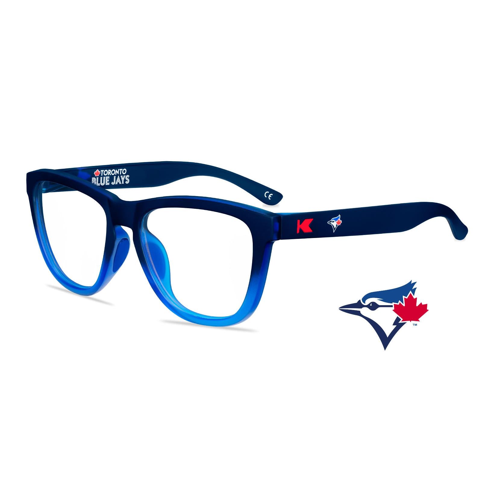 Toronto Blue Jays Premiums Sport Prescription Sunglasses with Clear Lens, Flyover