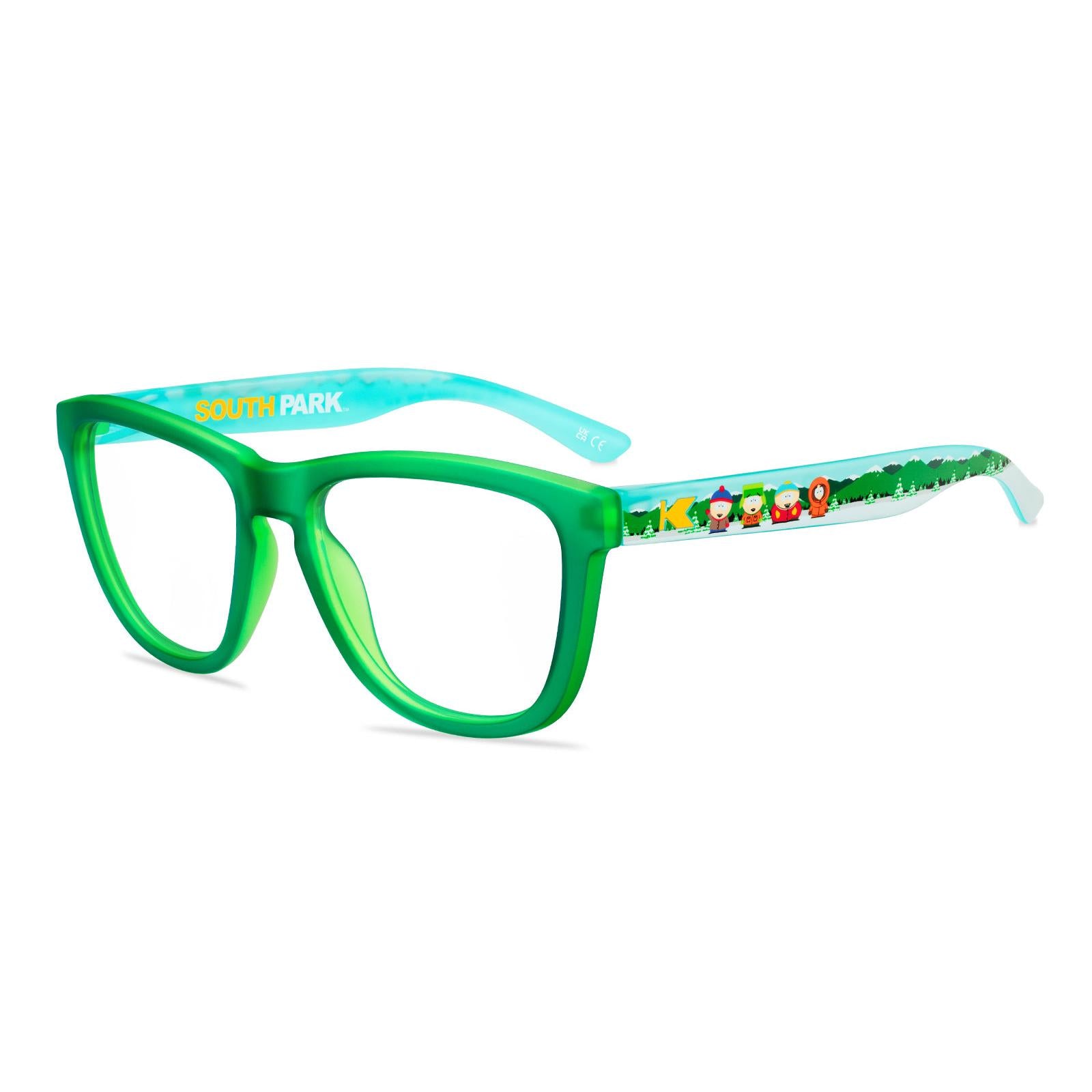 Knockaround and South Park Premiums Prescription Sunglasses with Clear Lens, Flyover