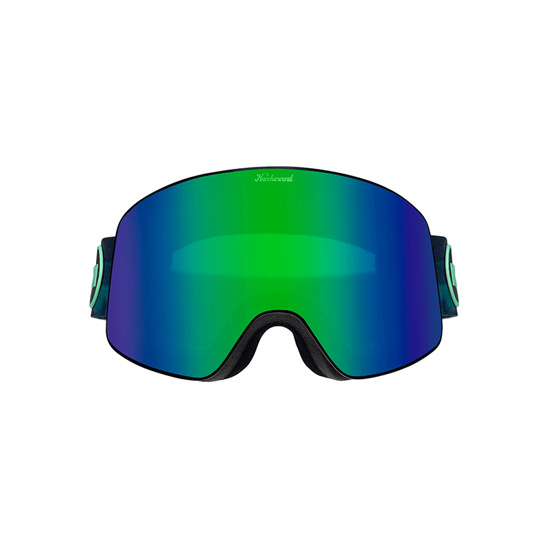Knockaround Snow Goggles, Green Machine, Front