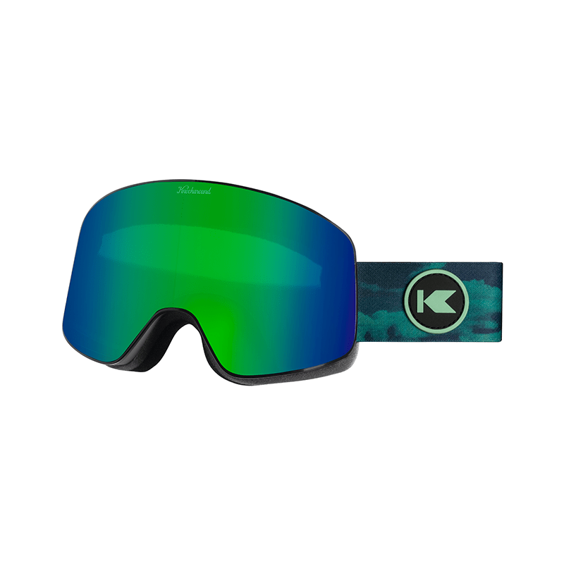 Knockaround Snow Goggles, Green Machine, Flyover
