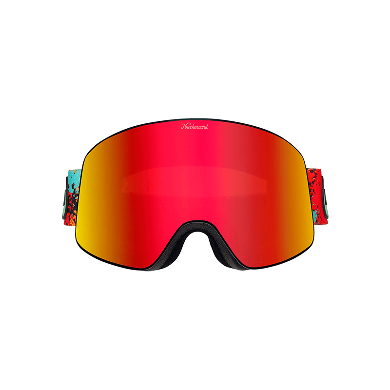 Knockaround Snow Goggles, Hot Tamale, Front
