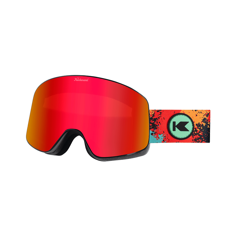 Knockaround Snow Goggles, Hot Tamale, Flyover