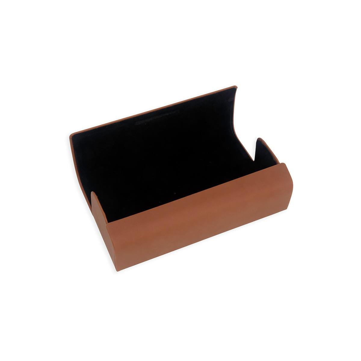 Knockaround Brown Hard Case, Open
