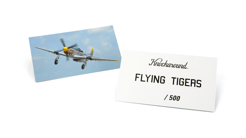 Knockaround Flying Tigers Sunglasses, Card