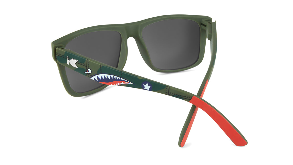 Knockaround Limited Edition Flying Tigers Torrey Pines, Back