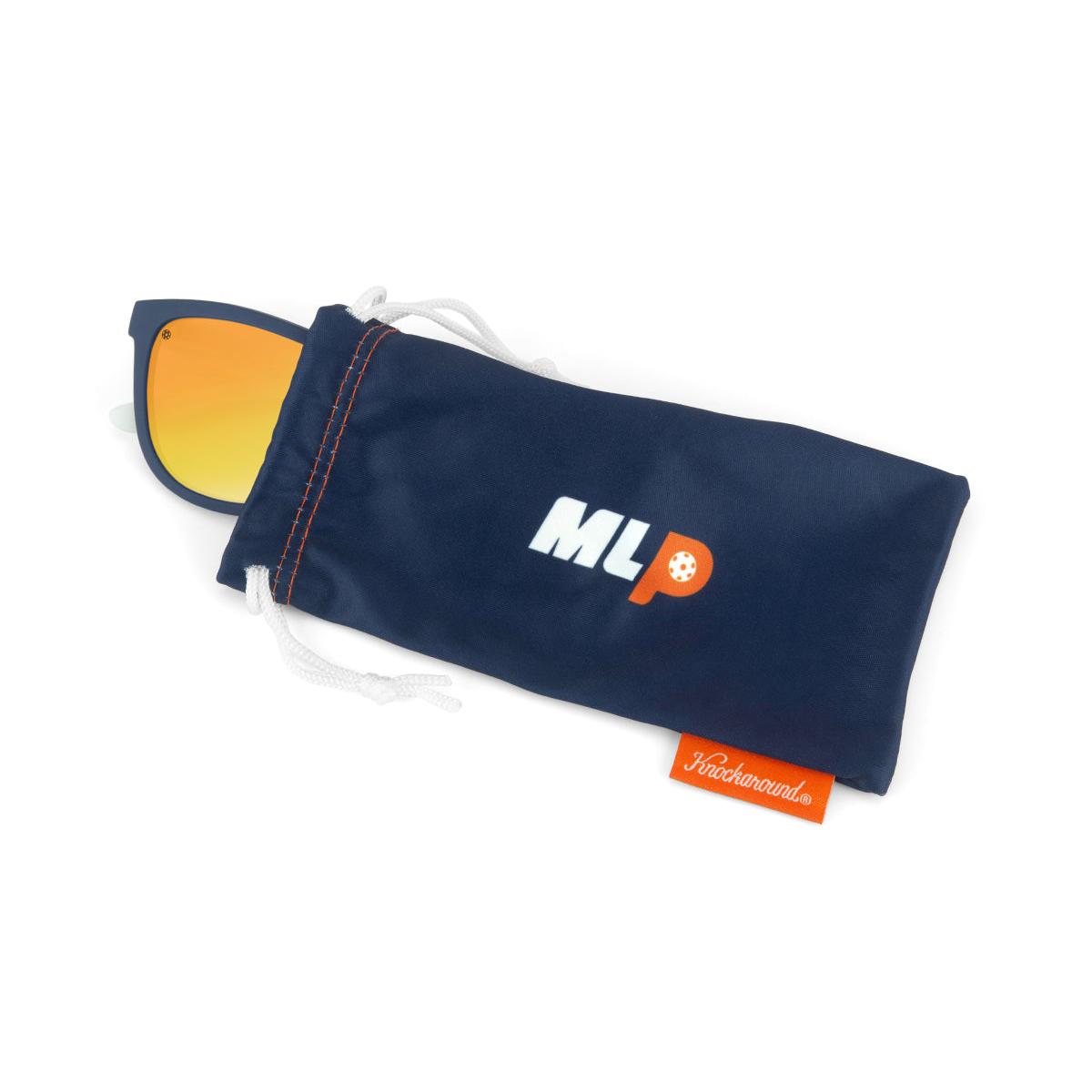 Knockaround and Major League Pickleball Polarized Sunglasses, Pouch