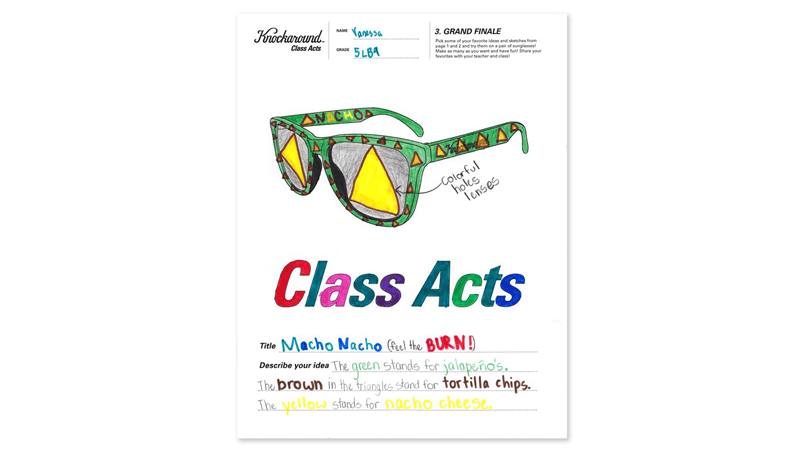 Knockaround Nacho Sunglasses, Class Acts