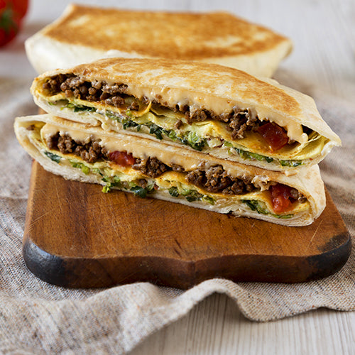 Home made fast food sandwich