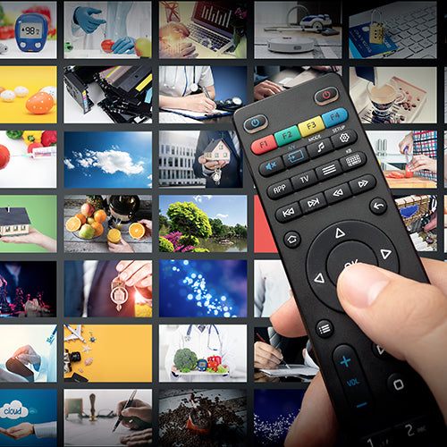Remote turning on TV streaming