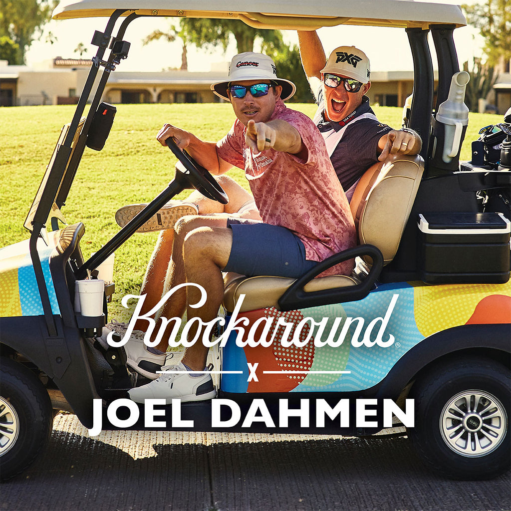 Knockaround Sunglasses Announces Partnership With PGA Champion Joel Dahmen and Caddie Geno Bonnalie