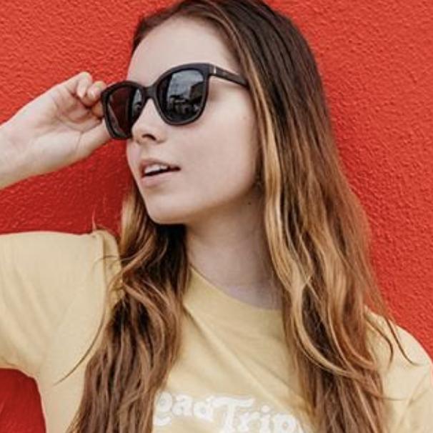 Black Oval Sunglasses
