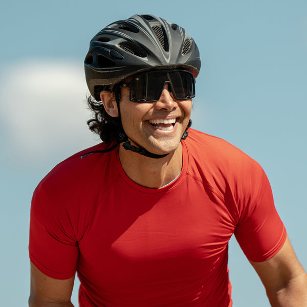 Man wearing Campeones Sunglasses