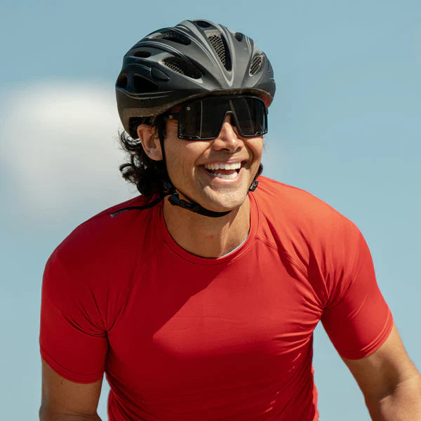 Man wearing Campeones Sunglasses