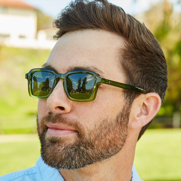 Man wearing Nori Panoramas Sunglasses