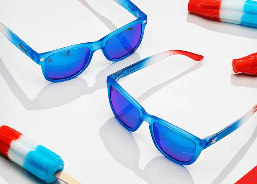 Kids Red, White, Blue Sunglasses