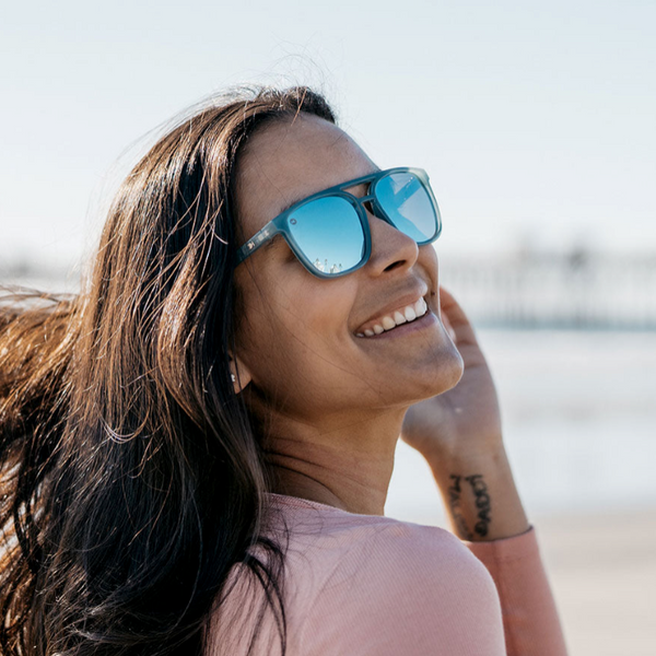 Women wearing Knockaround Brightsides Sunglasses