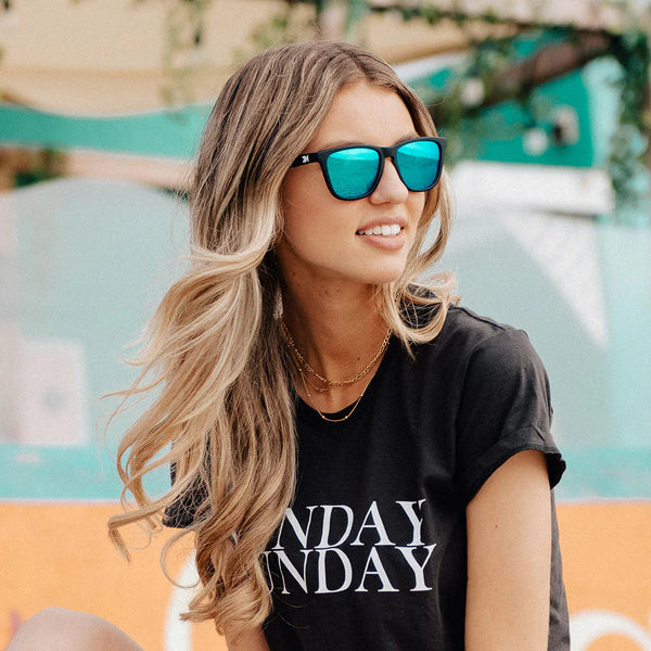 Women wearing Knockaround Sunglasses