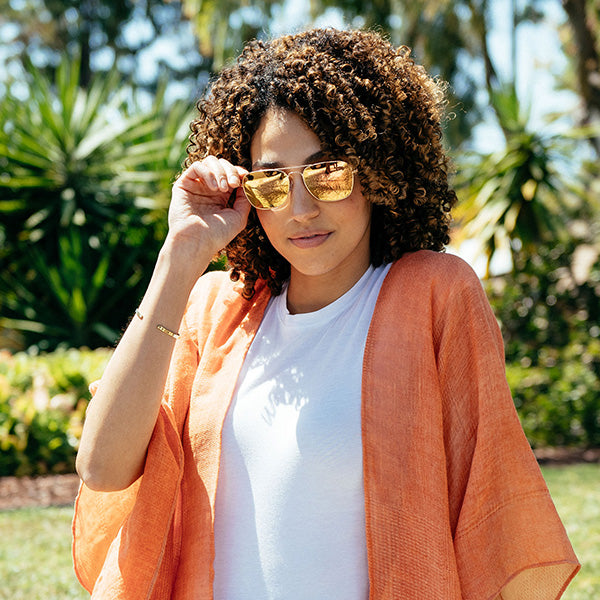 Women wearing Mount Evans Sunglasses