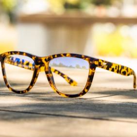 Lifestyle Photo of Amber Ink Premiums Rx Sunglasses