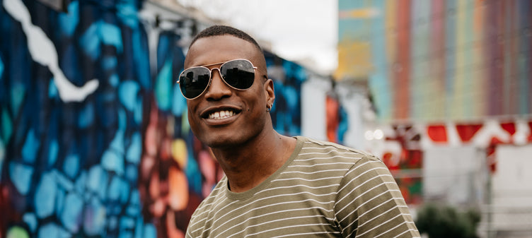 Men wearing Mile Highs Sunglasses