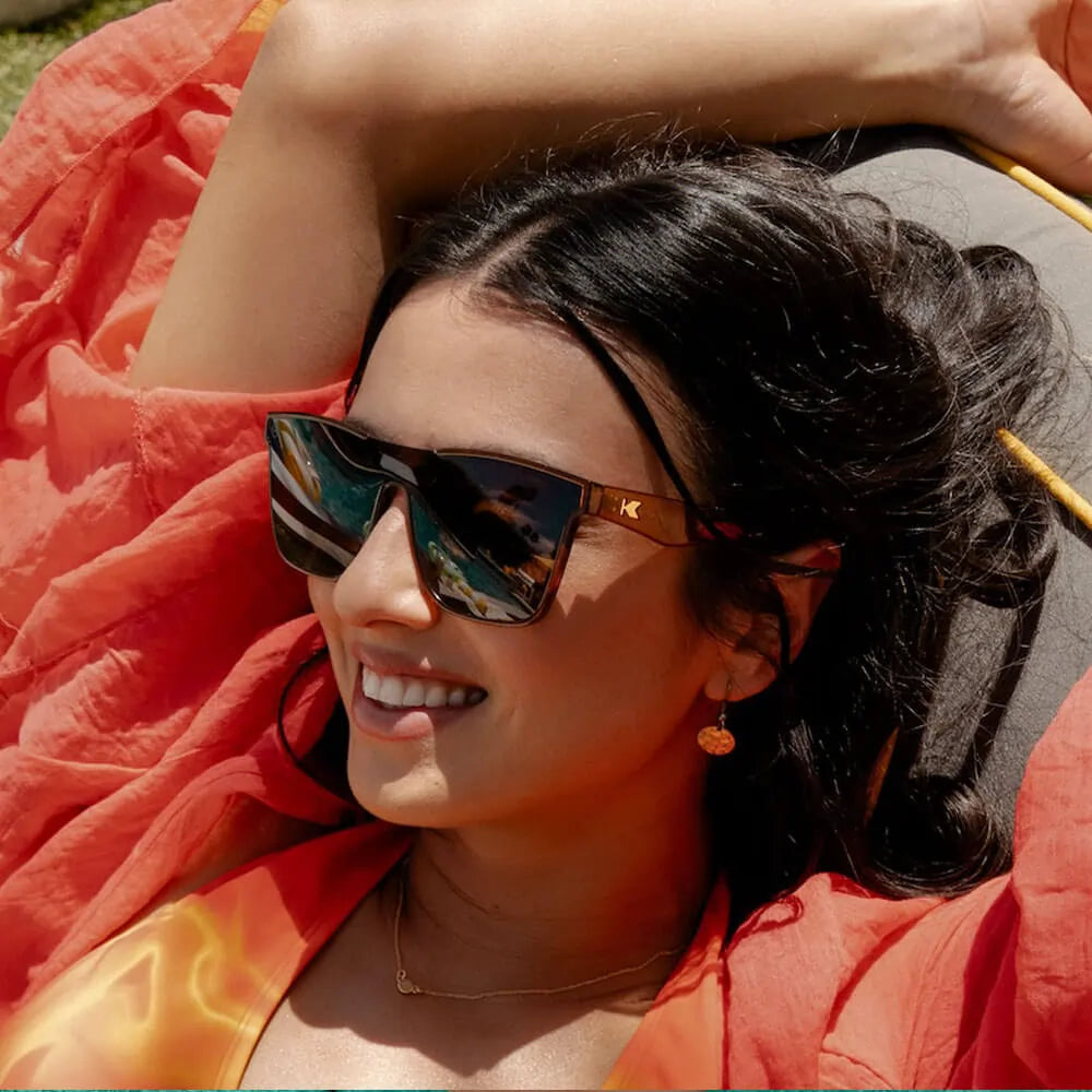 Woman wearing Rio Afters sunglasses