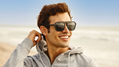 Man wearing sunglasses