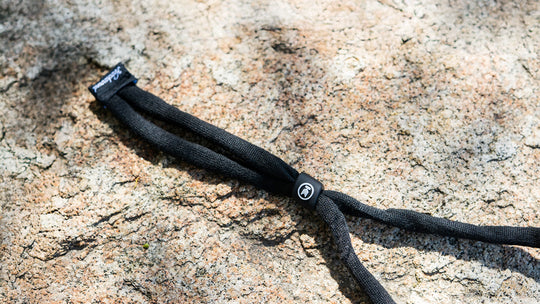 Lifestyle photo of Black Eyewear Strap