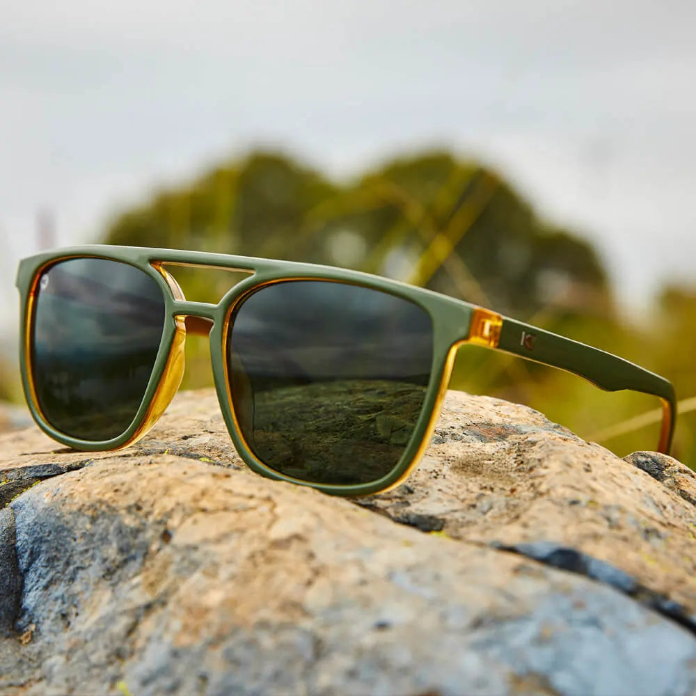 Lifestyle phot of Coyote Calls Brightsides Sunglasses