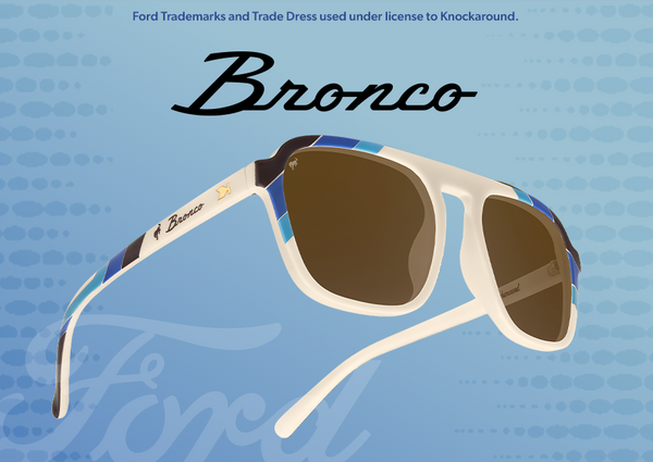 Knockaround x Ford. Ford Trademarks and Trade Dress used under license to Knockaround.