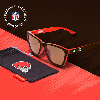 Cleveland Browns Premiums Sport Sunglasses Mobile Banner