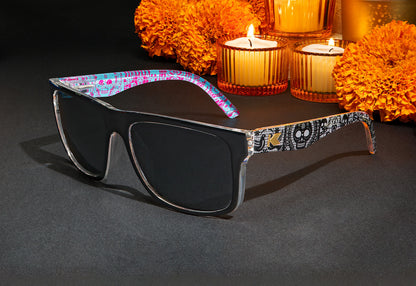 Knockaround Dia De Los Muertos Torrey Pines Sunglasses, Lifestyle