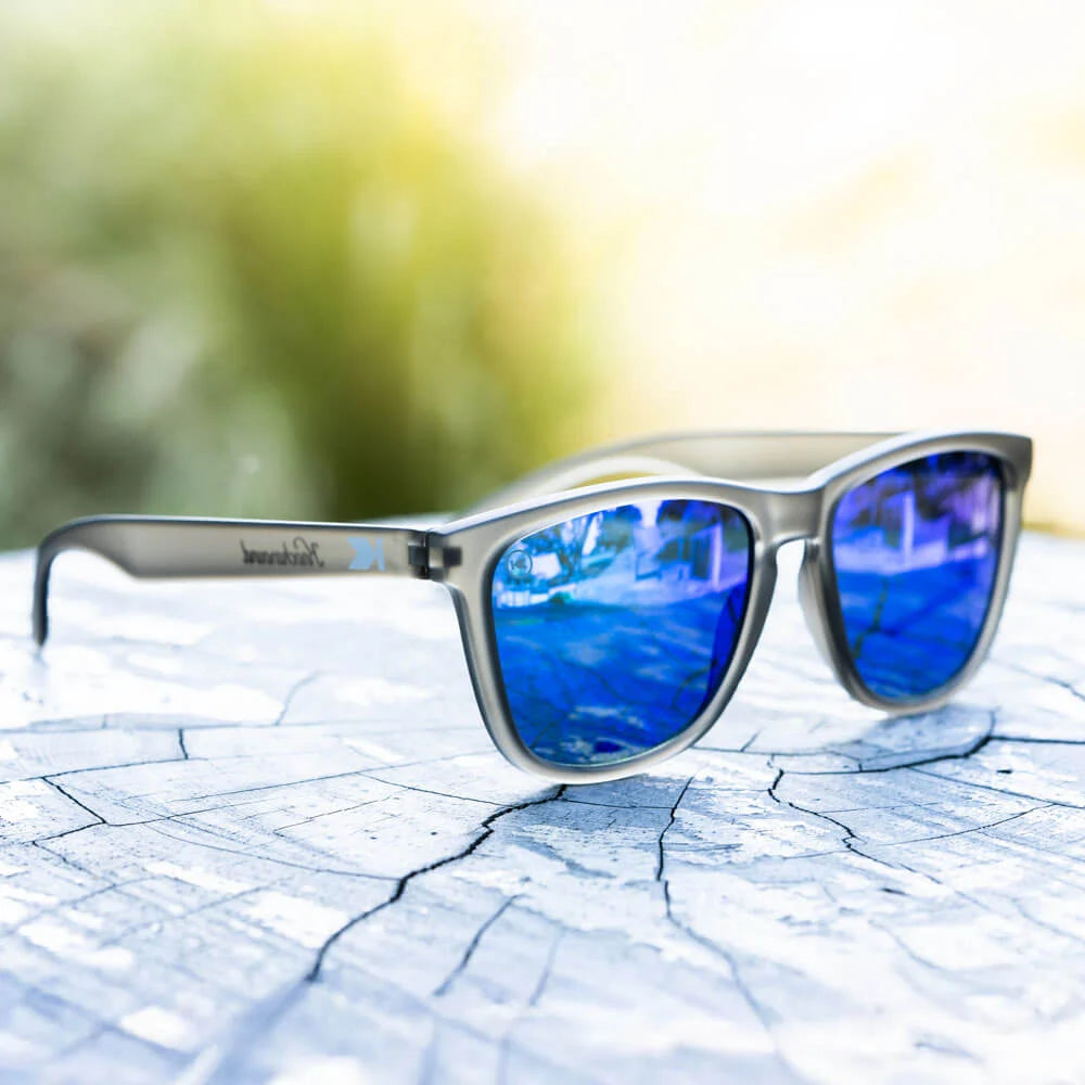 Lifestyle photo of Frosted Grey / Moonshine Classics Sunglasses