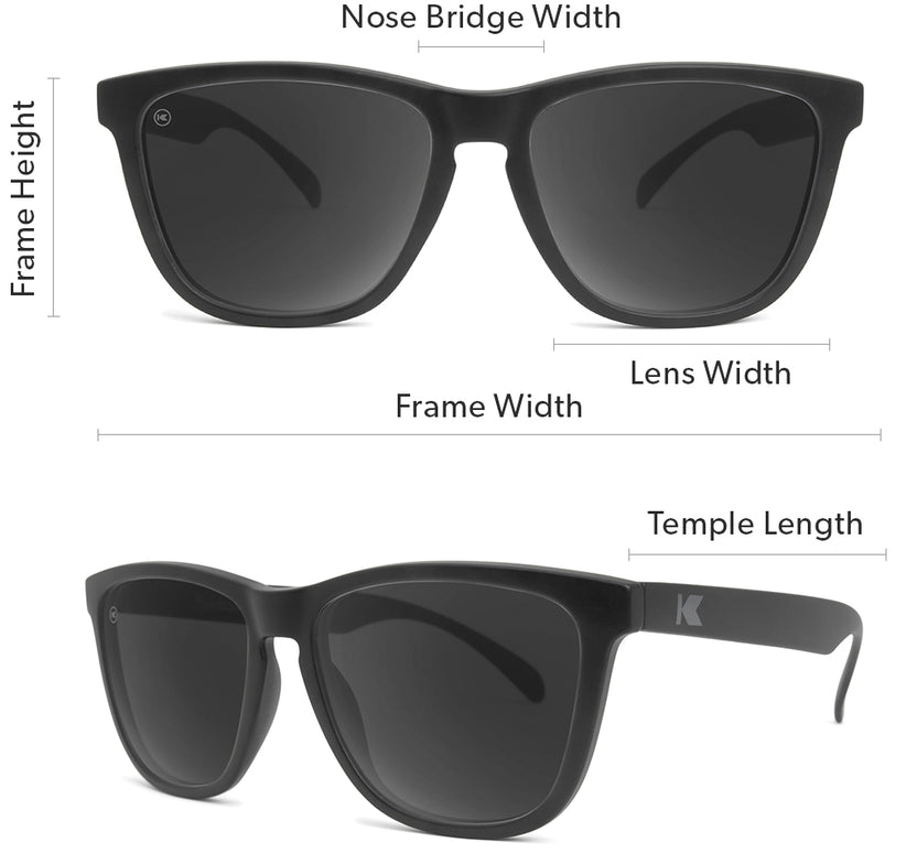 Black on Black / Smoke Classics Sunglasses | Knockaround