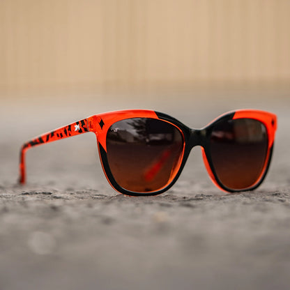 Lifestyle photo of Knockaround x Harley Quinn Deja Views Sunglasses