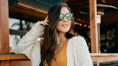Women wearing Poison Ivy Deja Views Sunglasses