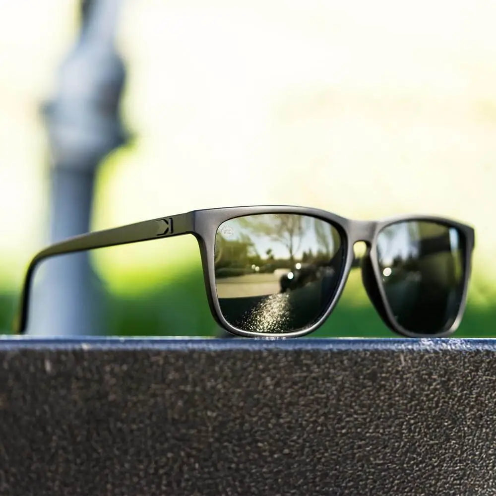 Lifestyle photo of Black on Black Fast Lanes Sunglasses