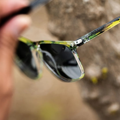 Close up Lifestyle photo of Covert Ops Fast Lanes Sunglasses