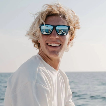 Men wearing Harbor Light Fast Lanes Sunglasses
