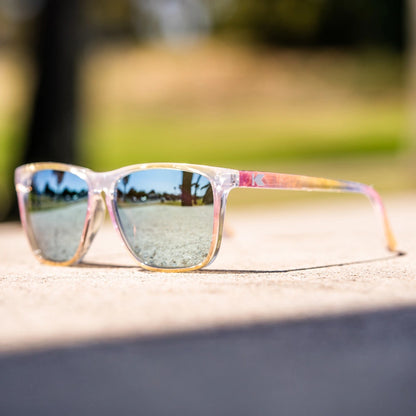 Lifestyle photo of Rainbow Sno-Cone Fast Lanes Sunglasses