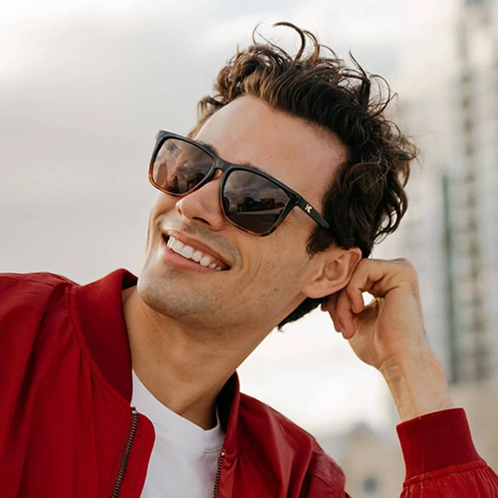 Men wearing West End Fast Lanes Sunglasses