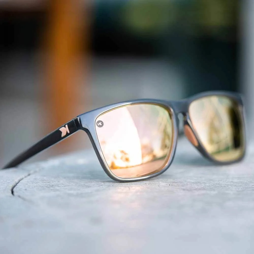 Lifestyle photo of Jelly Grey / Peach Fast Lanes Sport Sunglasses