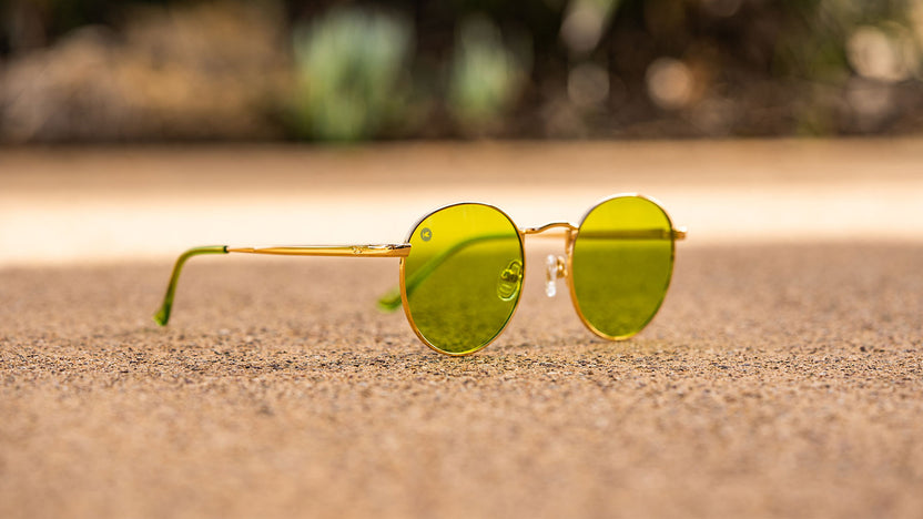 Fernside Love & Haights Sunglasses with Yellow Lenses