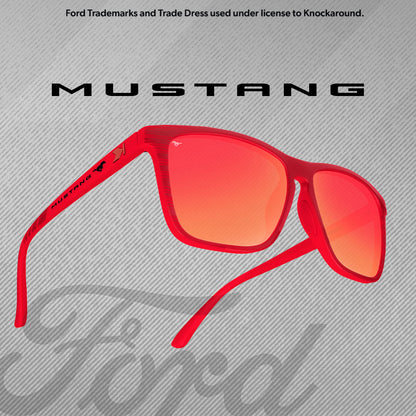 Knockaround x Ford. Mustang. Ford Trademarks and Trade Dress used under license to Knockaround.